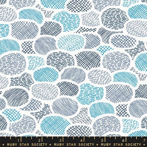 Ruby Star | Tarrytown | Kimberly Kight | RS3023 | Geometric Ovals in Navy