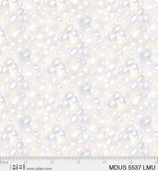 P&B Textiles | Meadow at Dusk | 5537-LMU | Swirl All Over