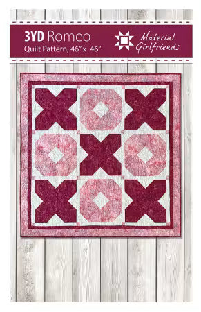 Material Girlfriends | 3YD ROMEO QUILT PATTERN | MG98
