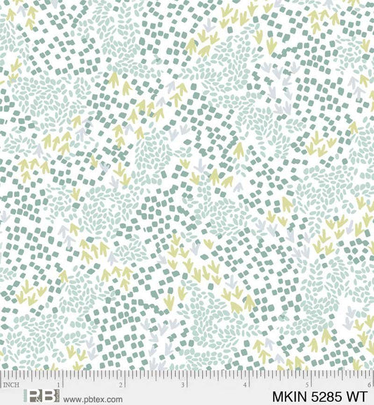 P&B Textiles | Mystical Kingdom Allover Ditzy Patterned | Blue