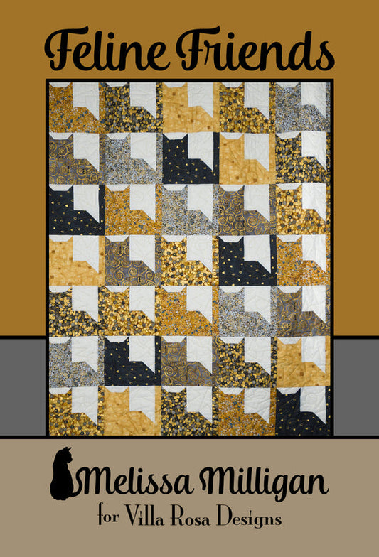 Feline Friends Pattern Card