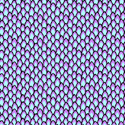 QT Fabrics | Madelyn | Scales | Lazy Girl Designs | Violet