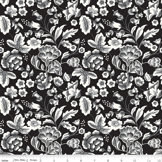 Riley Blake| Midnight Meadow| Black