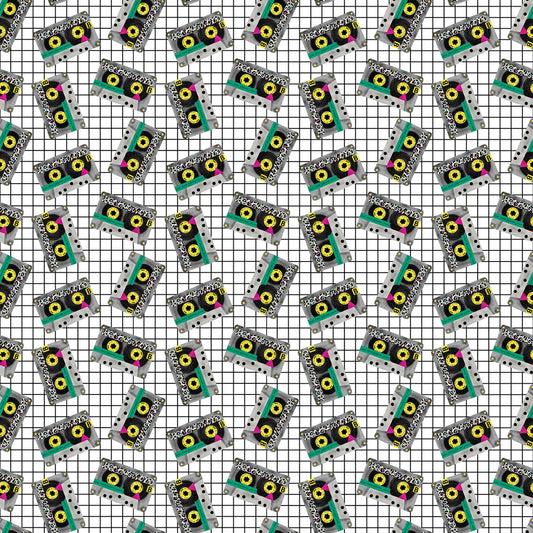 Dear Stella| Mix Tape| White