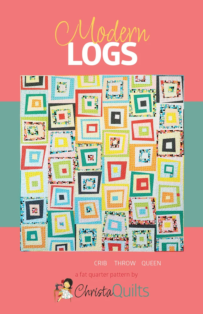 Pattern | Modern Logs | Quilt Pattern | Christa Watson