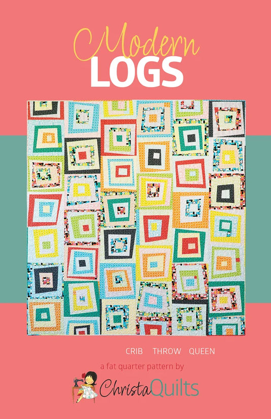 Pattern | Modern Logs | Quilt Pattern | Christa Watson