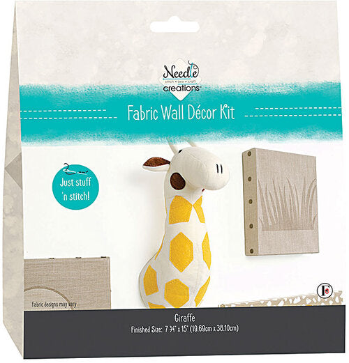 Needle Creations | Wall Decor Kit | Embroidery | Giraffe