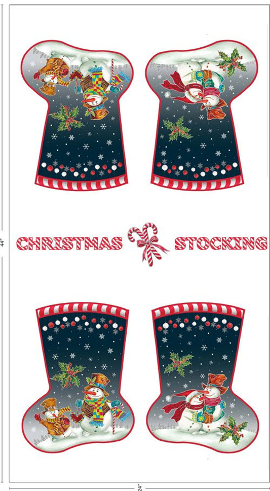 Paintbrush Studios | Snow Family Stocking Panel