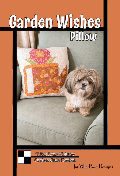 Garden Wishes Pillow Pattern Card