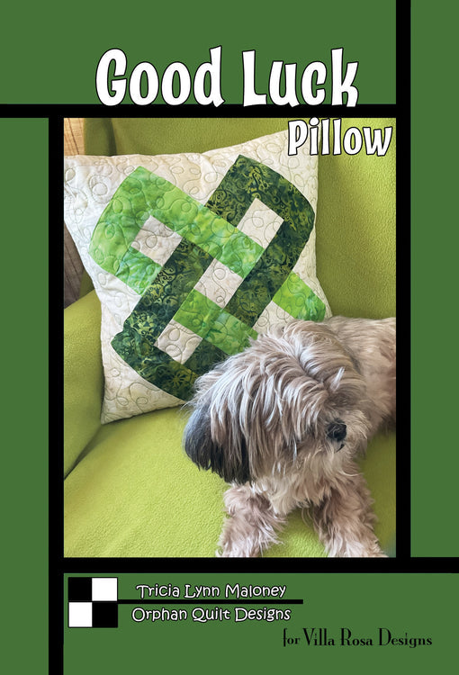 Good Luck Pillow Pattern Card
