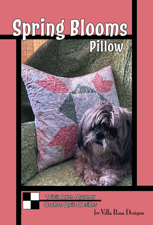 Spring Blooms Pillow Pattern Card