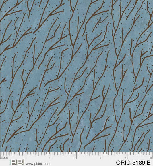 P&B Textiles | Origins - Branches | Blue