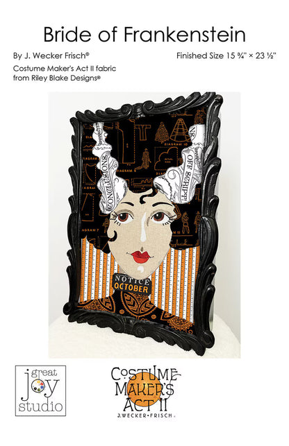 Riley Blake | J. Wecker Frisch | Bride of Frankenstein | Applique Quilt Pattern