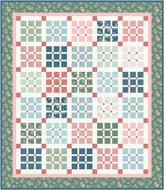 Riley Blake Designs | Basics | Amy Smart-Prep School Picnic Quilt Pattern, MOQ 3Each(s) | P123-PREPSCHOOL