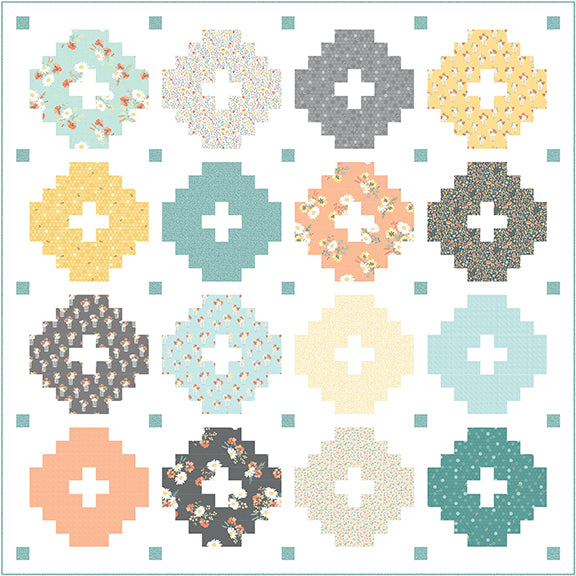 Riley Blake | Amanda Castor Beluga Quilt Pattern | P143-BELUGA