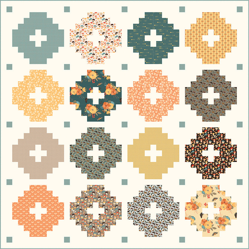 Riley Blake | Amanda Castor Beluga Quilt Pattern | P143-BELUGA