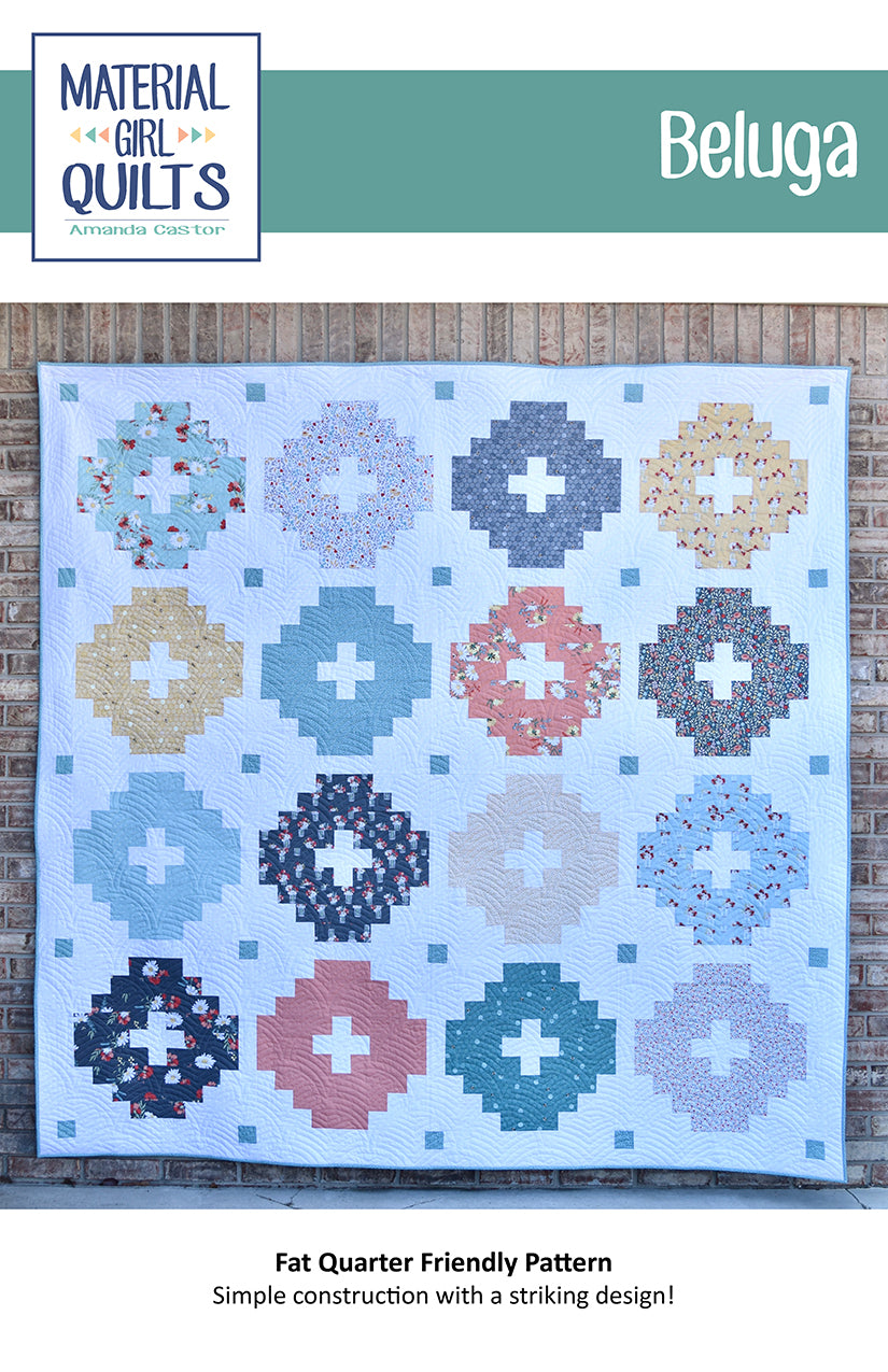 Riley Blake | Amanda Castor Beluga Quilt Pattern | P143-BELUGA
