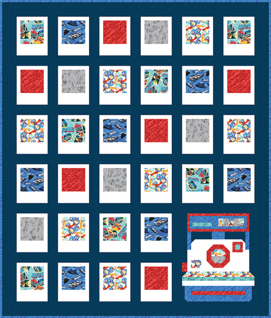 Pen + Paper Patterns Snap Happy Quilt Pattern