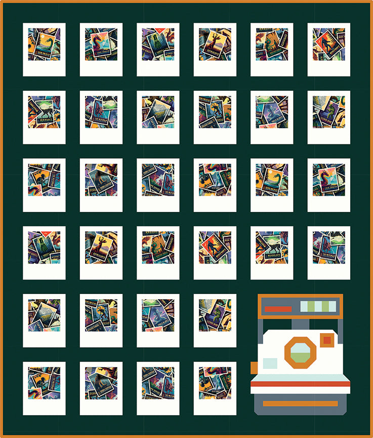 Riley Blake Designs | Pen + Paper Patterns Snap Happy Quilt Pattern | P176-SNAPHAPPY