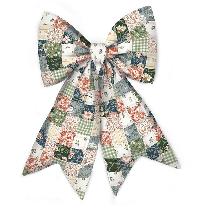 Riley Blake Designs | Brooklyn Dawn Quilt Co. Patchwork Quilted Bow Pattern | P326-PATCHWORK