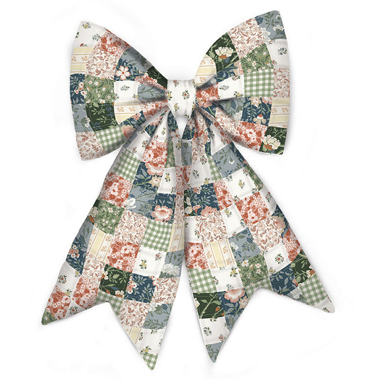 Riley Blake Designs | Brooklyn Dawn Quilt Co. Patchwork Quilted Bow Pattern | P326-PATCHWORK