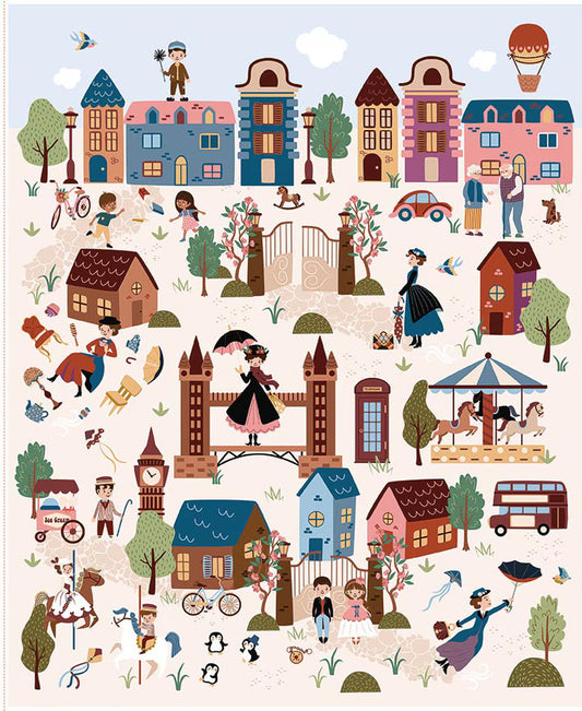 Riley Blake | A Spoonful of Sugar | Cherry Tree Lane | Panel | C17089