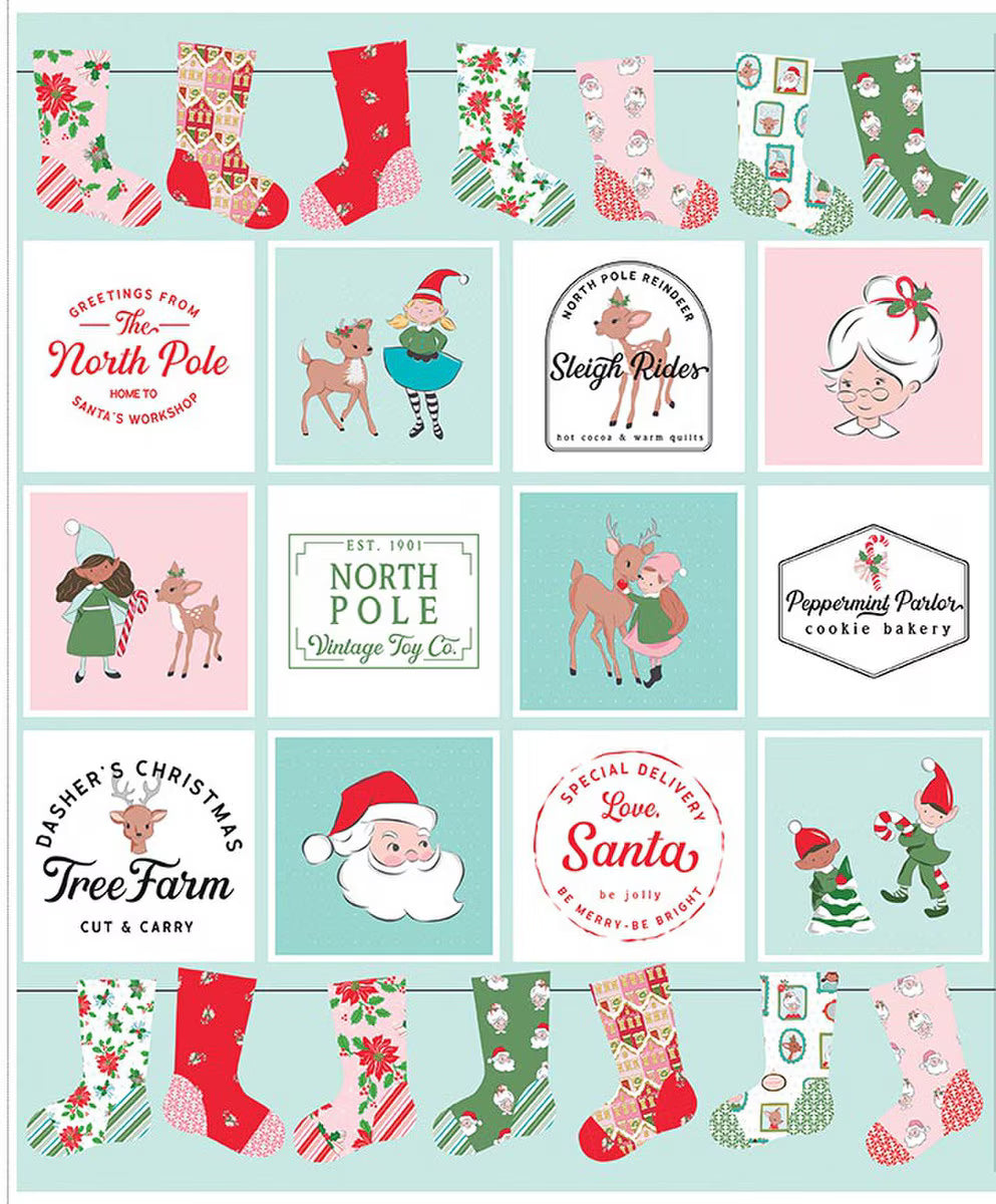 Riley Blake | Claus & Co. | Melissa Mortenson | Panel