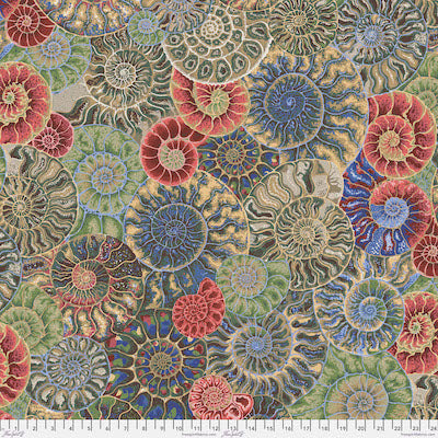 Free Spirit | Philip Jacobs | Kaffe Fassett Collective | Ammonites | Neutral