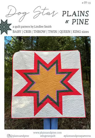 Plains And Pine | DOG STAR QUILT PATTERN | PP-019