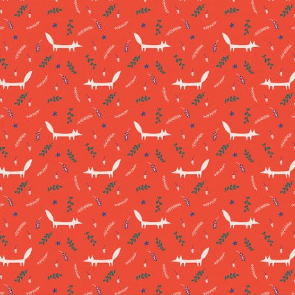 Paintbrush Studios | Scandinavian Christmas | Foxes Red