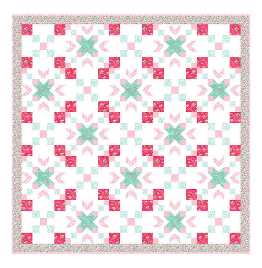 Starry Eyed Quilt Pattern by Lorelai Kuecker for Northcott