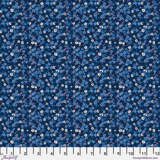 Ditsy - Brambleberry Petite Prints FreeSpirit cotton fabric