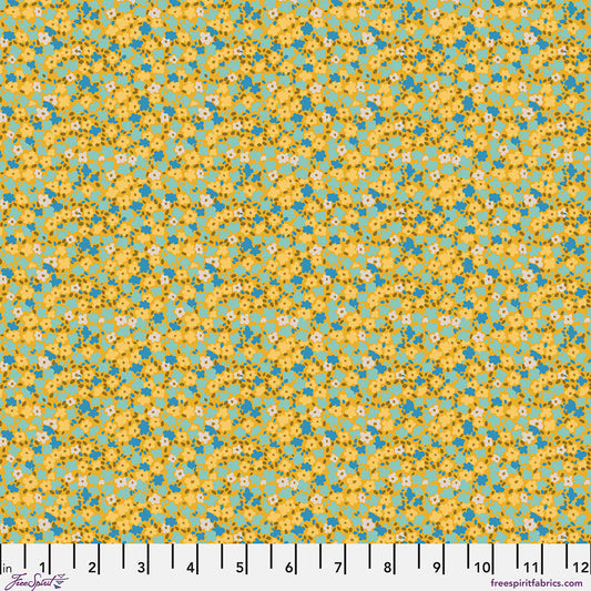 Ditsy - Chamomile Petite Prints FreeSpirit cotton fabric