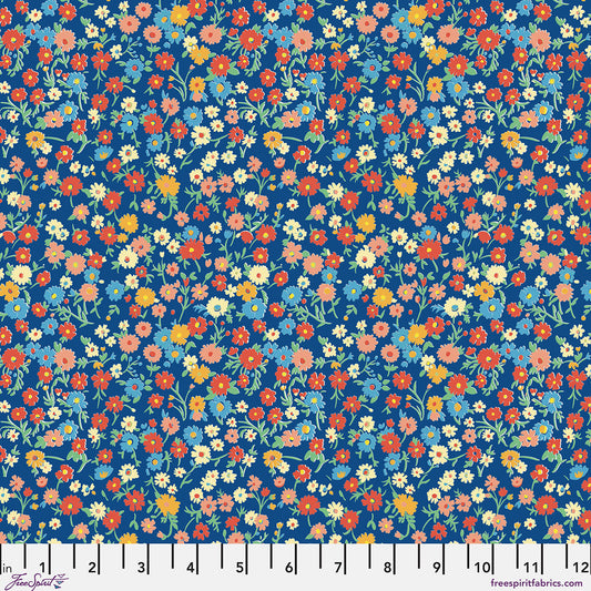 Curtsey and Clover - Dusk Stannie & Lloyd FreeSpirit cotton fabric