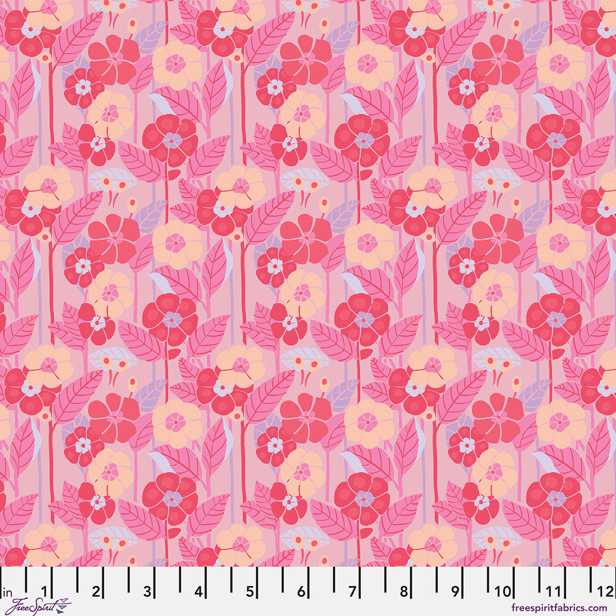 Emmas Garden - Bloom Stannie & Lloyd FreeSpirit cotton fabric