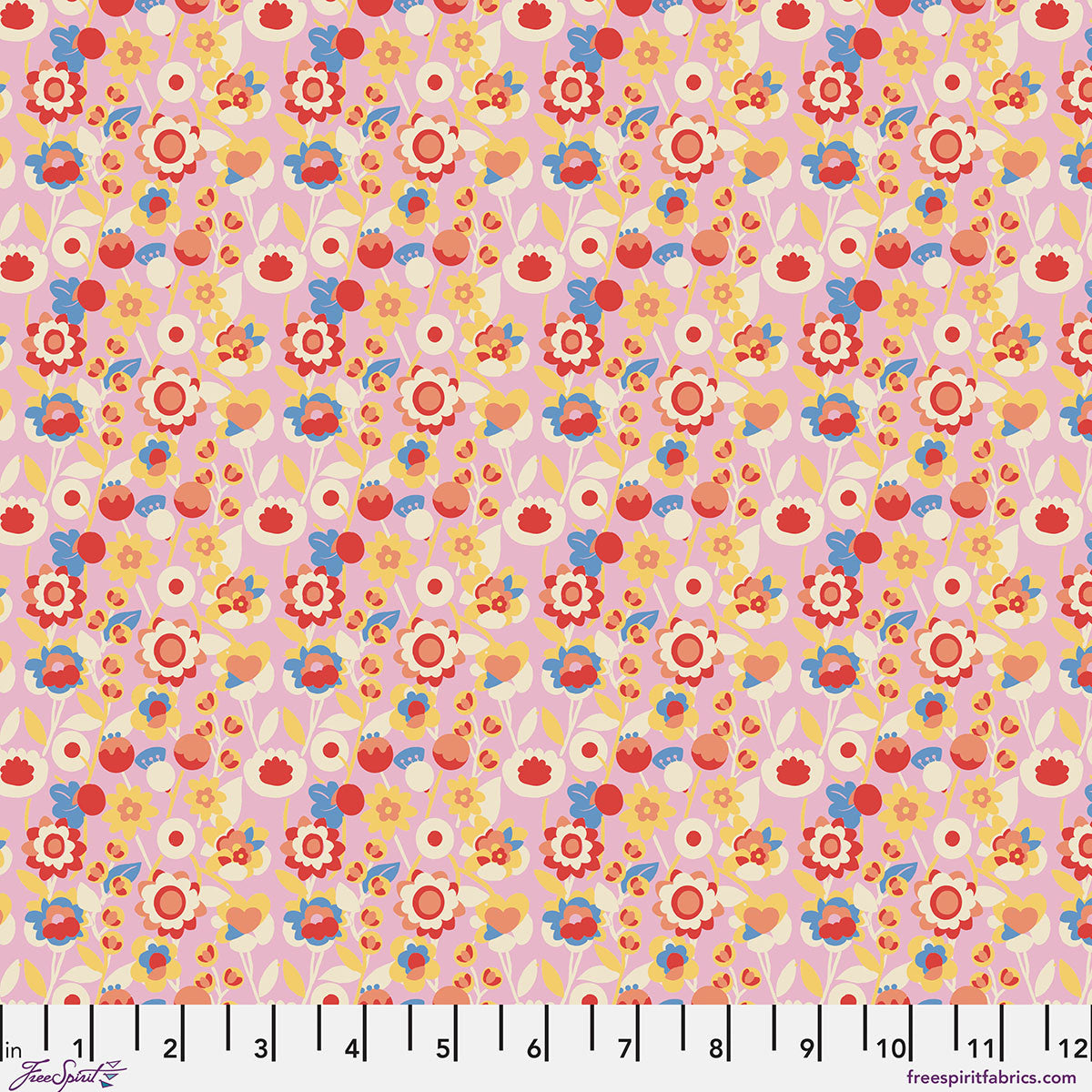 Marmalade - Bloom Stannie & Lloyd FreeSpirit cotton fabric