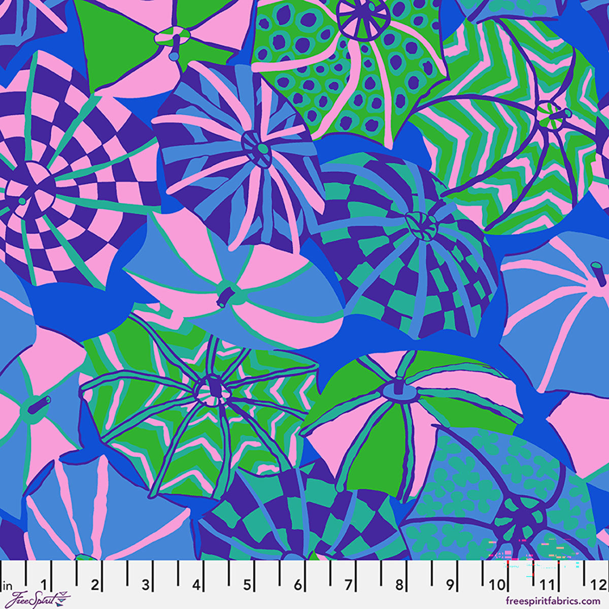 FreeSpirit | Kaffe Fassett Collective August 2026 | English Summer | Cool | PWBM104.COOL