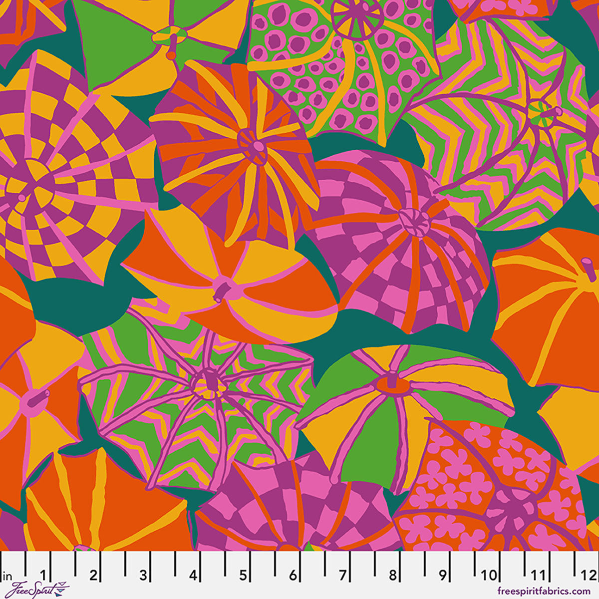 FreeSpirit | Kaffe Fassett Collective August 2026 | English Summer | Red | PWBM104.RED