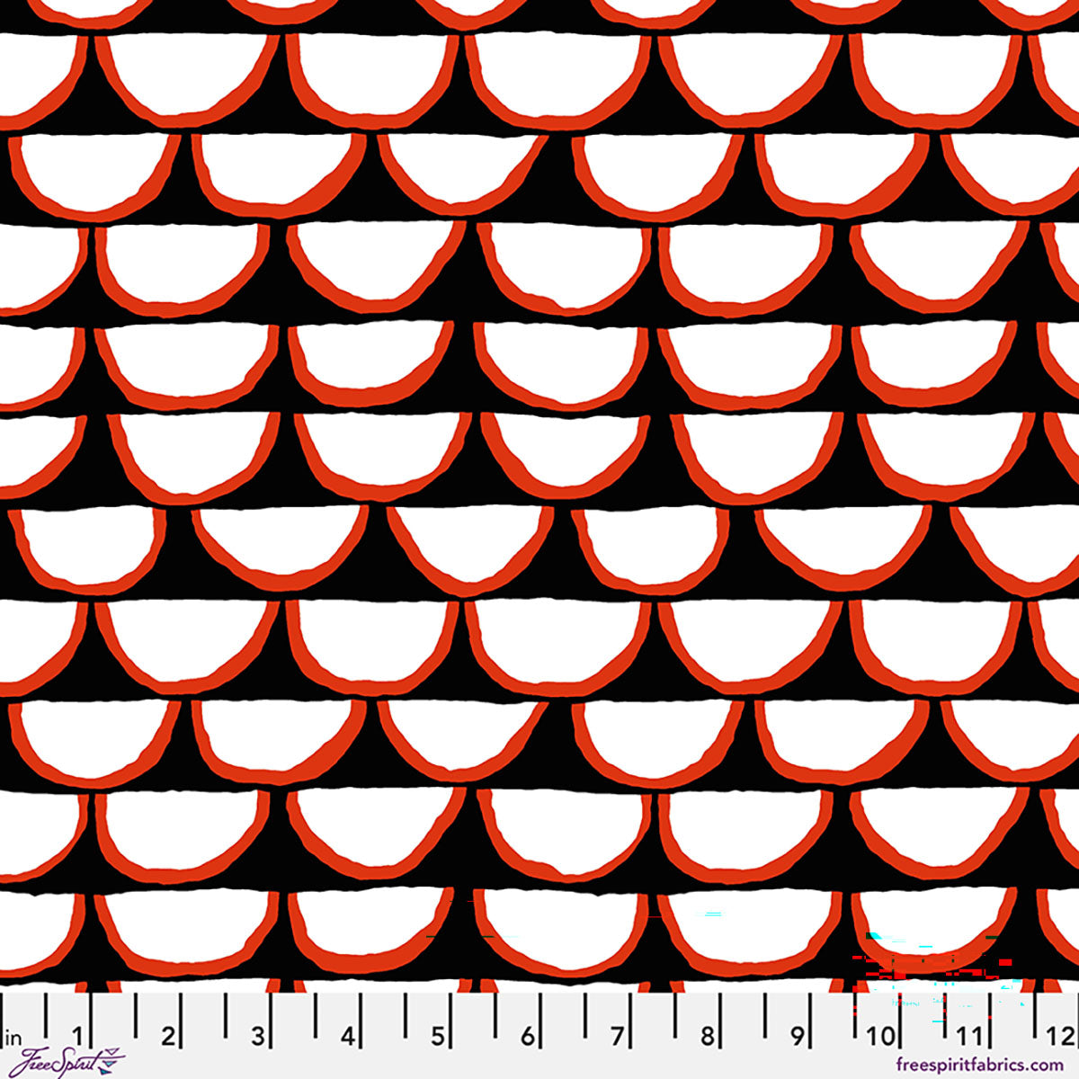 FreeSpirit | Kaffe Fassett Collective August 2026 | Segments | Black | PWBM107.BLACK
