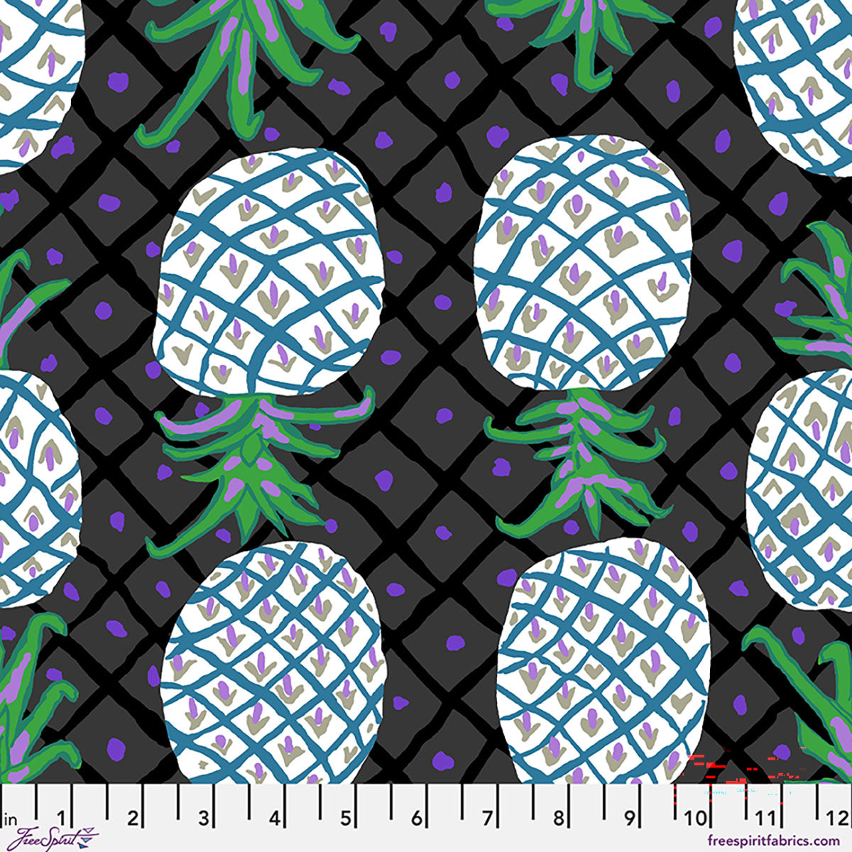 FreeSpirit | Kaffe Fassett Collective August 2026 | Upside Down | Contrast | PWBM108.CONTRAST