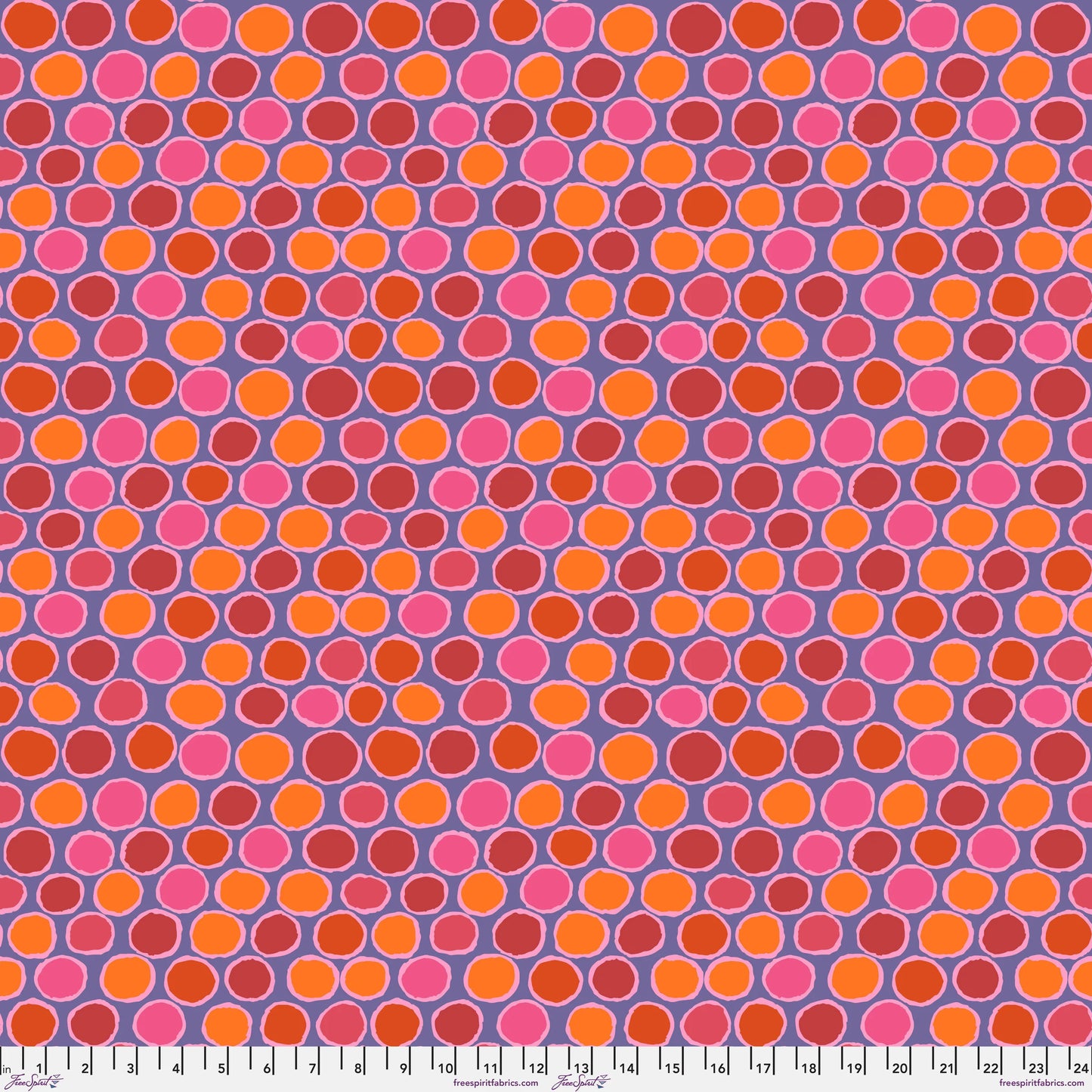 Free Spirit | Kaffe Fassett | February 2025 | Penny-Wise | Red
