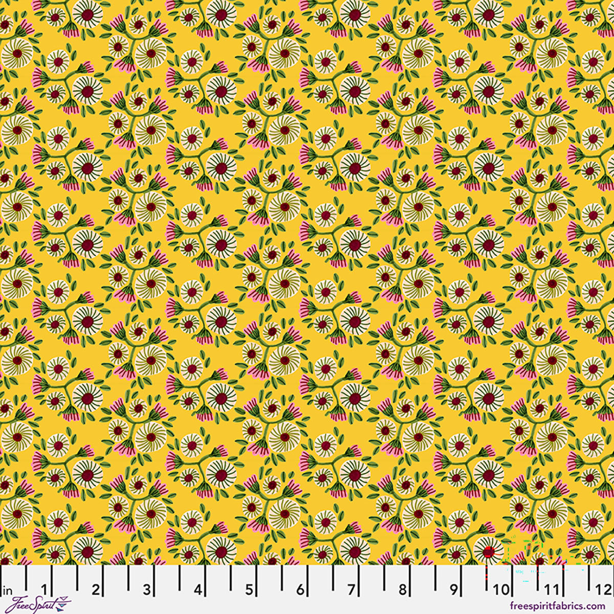 FreeSpirit | Springtime Splendour | Sunshine Ditsy | Buttercup | PWKI026.BUTTERCUP