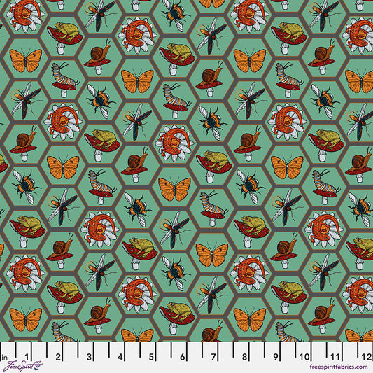 Free Spirit | Club Hauer | Grid - Mint || Garden Bed