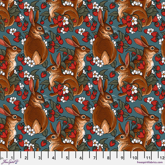 Free Spirit | Club Hauer | Rabbits - Turquoise || Garden Bed