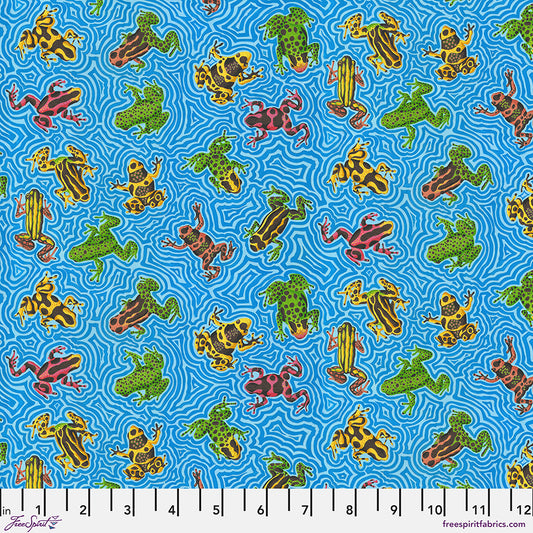 Free Spirit | Snow Leopard Designs | Froggles - Blue || Utopia