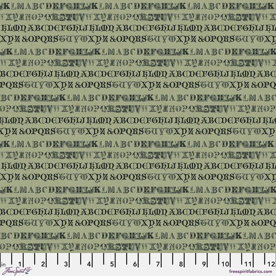 FreeSpirit | Tim Holtz | Palette Green | Green Typography | Green