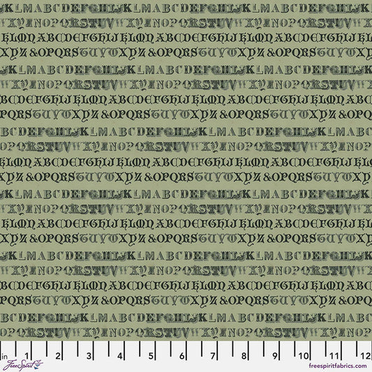 FreeSpirit | Tim Holtz | Palette Green | Green Typography | Green