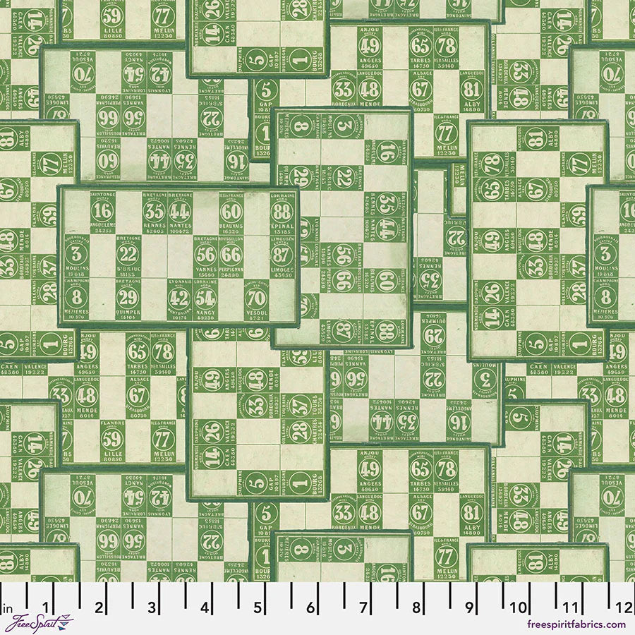 FreeSpirit | Tim Holtz | Palette Green | Green Numbers | Green