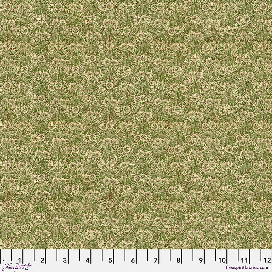 FreeSpirit | Tim Holtz | Palette Green | Green Tiny Print | Green
