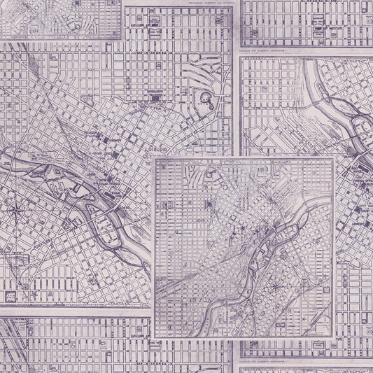 FreeSpirit | Tim Holtz | Palette Purple | Purple Map | Purple
